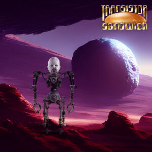 creepy robot on an alien world