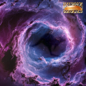 a space nebula with kangaroo-shaped anomaly