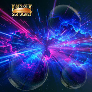 semi-opaque bubble ships streaking through space