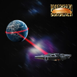 spaceship towing the earth through space